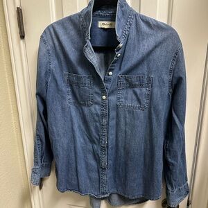 Madewell Classic chambray Denim Shirt